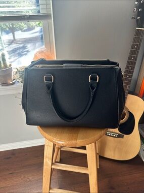 Seven days began Leather Hand Bag